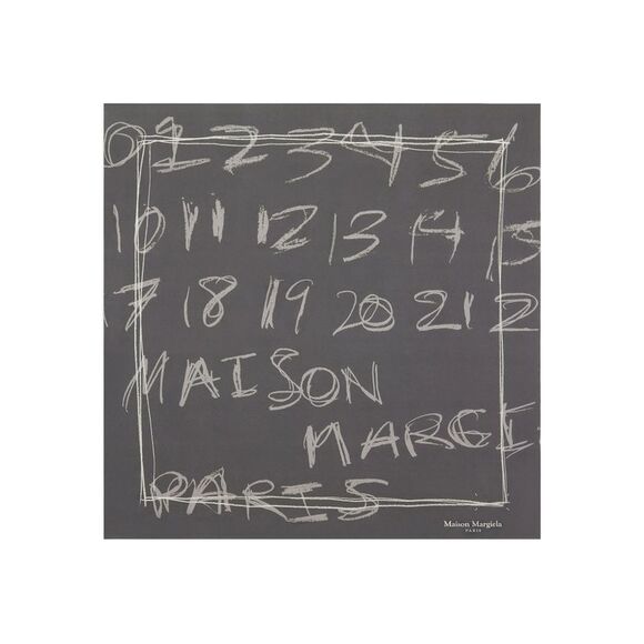 Maison Margiela Grey Scarves Women